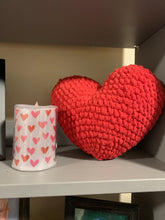 Custom heart pillow
