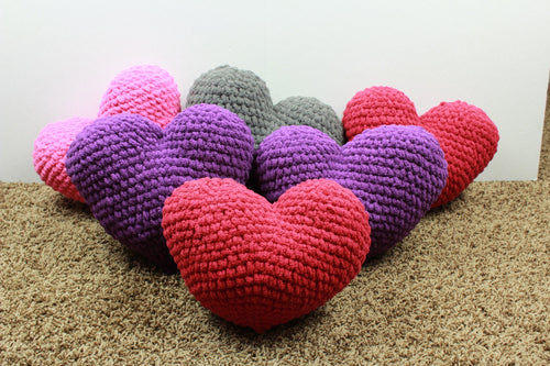 Custom heart pillow